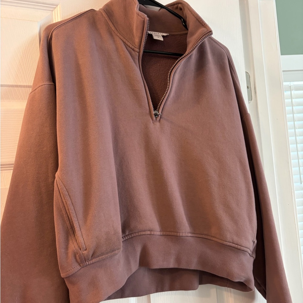 Athleta half zip
